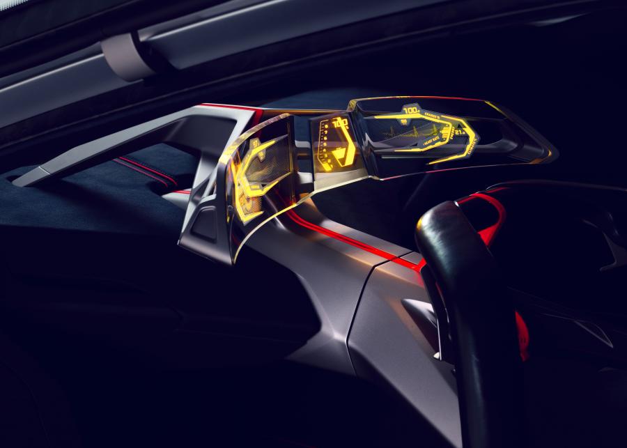Панель приборов BMW Vision M NEXT 2019 года  (фото 42 из 100)